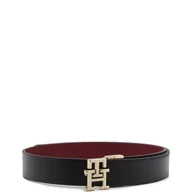 Paski - Tommy Hilfiger Skórzany dwustronny pasek TH LOGO REV 3.0 - miniaturka - grafika 1