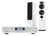Zestawy stereo - Rotel A14 MkII (srebrny) + Tesi 5 (biały) - miniaturka - grafika 1