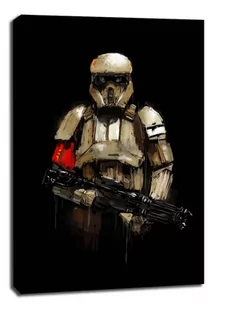 Star Wars Gwiezdne Wojny Szturmowiec - obraz na płótnie Wymiar do wyboru: 61x91,5 cm - Obrazy i zdjęcia na płótnie - miniaturka - grafika 1