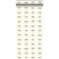 Tapety - Tapeta guziki brązowym - 53 cm x 10.05 m - ESTAHOME - miniaturka - grafika 1