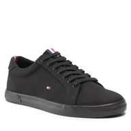 Trampki damskie - Tommy Hilfiger Tenisówki Harlow 1D FM0FM00596 Black/Black 0GJ - miniaturka - grafika 1