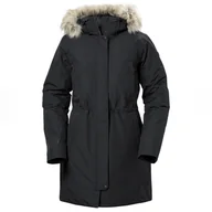 Kurtki damskie - Damska Kurtka ocieplana HELLY HANSEN W SENJA PARKA 53813_990 – Czarny - miniaturka - grafika 1