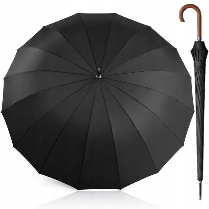 Parasol Duży Premium Automatyczny Męski Prestiżowy Parasolka 145cm XXL