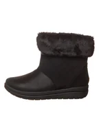 Botki damskie - Clarks Botki "Cabrini Reef" w kolorze czarnym - miniaturka - grafika 1