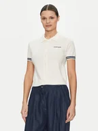 Swetry damskie - Guess Jeans Sweter W5GR03 Z3HO2 Écru Regular Fit - miniaturka - grafika 1