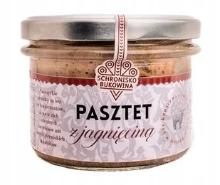 Pasztet jagnięcy 180g Schronisko Bukowina jagnięcina bez konserwantów słoik - Pasty warzywne - miniaturka - grafika 1