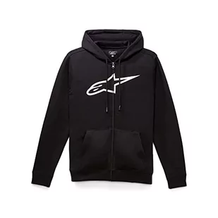 Alpinestars Kurtka z kapturem z kieszenią workową, wysoki komfort noszenia., czarny, l - Koszulki męskie - miniaturka - grafika 1