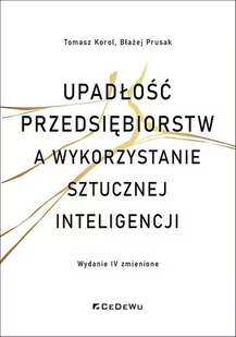 CeDeWu Upadłości przedsiębiorstw a wykorzystanie.. - Tomasz Korol, Błażej Prusak - Ekonomia - miniaturka - grafika 1