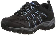 Buty trekkingowe damskie - Hi-Tec Damskie buty trekkingowe Jaguar, Black Forget Me Not - 37 EU - miniaturka - grafika 1