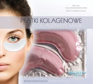 BeautyFace REGENERUJĄCO NAWILŻAJĄCE KOLAGENOWE PŁATKI POD OCZY Z CZERWONYM WINEM 5902596328672 - Kosmetyki pod oczy - miniaturka - grafika 1