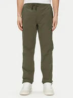 Spodnie męskie - Pepe Jeans Spodnie materiałowe Parachute Pant PM211685 Khaki Regular Fit - miniaturka - grafika 1