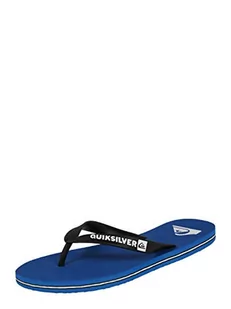 Quiksilver Męskie klapki Molokai-Flips dla mężczyzn, czarny - Czarny Negro Xkbk Black Blue Black Xkbk - 42 EU - Klapki i japonki męskie - miniaturka - grafika 1