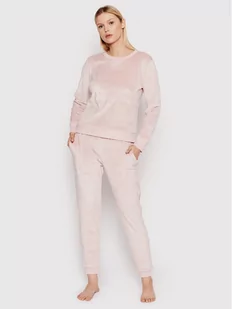 DKNY Piżama YI2922450 Różowy Regular Fit - Piżamy damskie - miniaturka - grafika 1