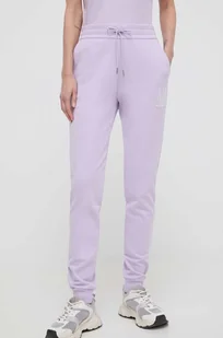 Armani Exchange spodnie - Spodnie damskie - miniaturka - grafika 1