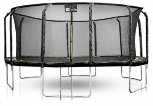 ELITON Trampolina ogrodowa z siatką wewnętrzną, Premium Eliton, 16 FT/486 cm - Trampoliny - miniaturka - grafika 1
