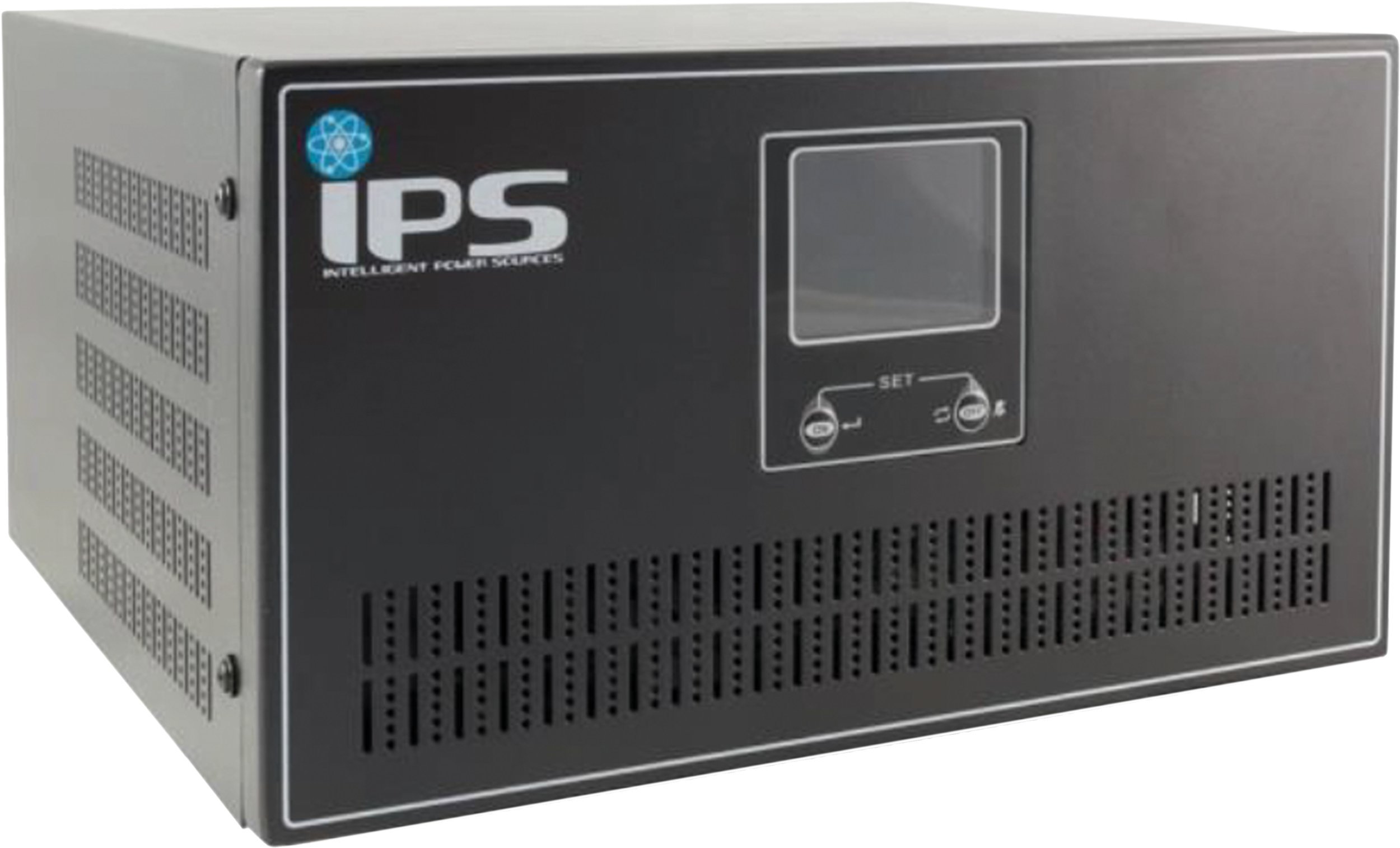 UPS IPS Zasilacz awaryjny 230V/230Vac 1000VA/1000W, napięcie pomocnicze 12Vdc, wolnoleżący, gniazda 2x S...