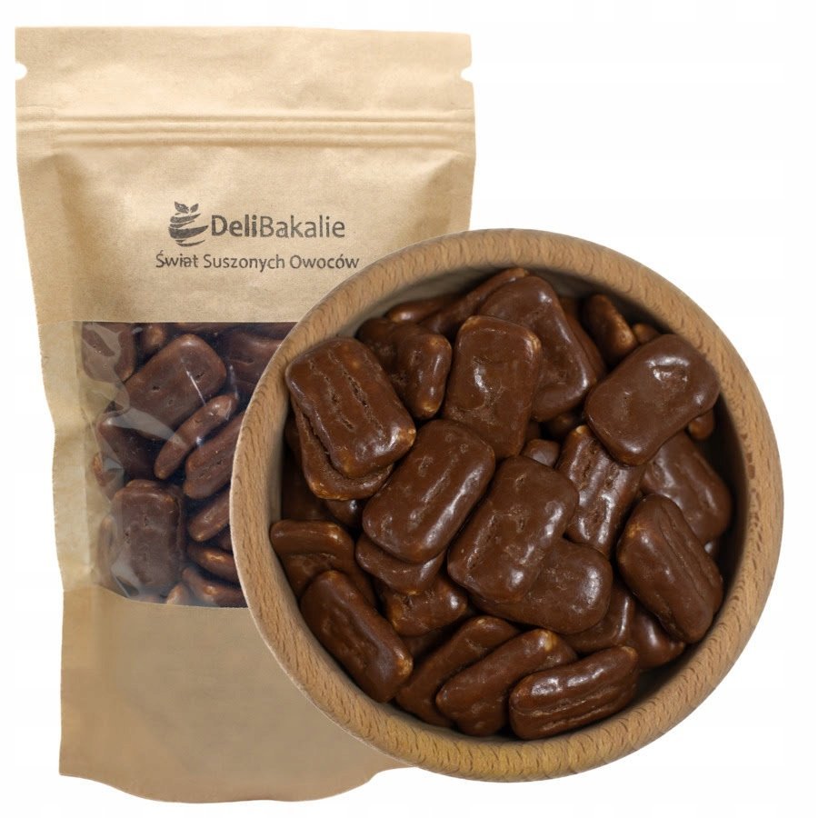 Sezamki w mlecznej czekoladzie 1kg zdrowa przekąska DeliBakalie