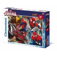 Puzzle - Clementoni 24 Maxi Spiderman PCL-24053 - miniaturka - grafika 1