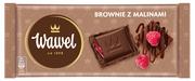 Czekolada - Czekolada nadziewana Brownie z Malinami Wawel 100 g - miniaturka - grafika 1