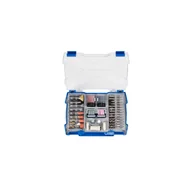 Akcesoria do elektronarzędzi - Zestaw akcesoriów do mini szlifierki 100 sztuk Dexter - miniaturka - grafika 1