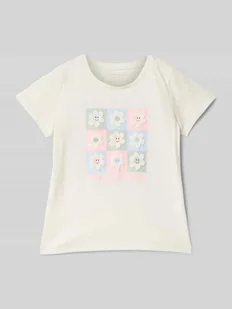 T-shirt o kroju regular fit z czystej bawełny - Koszulki dla dziewczynek - miniaturka - grafika 1