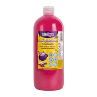 Farby i media malarskie - Farba Plakatowa Strigo W Butelce, 1000 Ml Rubinowy - miniaturka - grafika 1