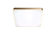 Lampy sufitowe - Azzardo Plafon Quadro 50 CCT AZ2760 kwadratowa oprawa w kolorze złotym AZ2760 - miniaturka - grafika 1