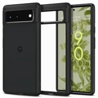 Etui i futerały do telefonów - Spigen Etui Ultra Hybrid do Google Pixel 6 Czarny - miniaturka - grafika 1