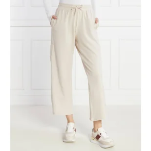 Tommy Hilfiger Spodnie dresowe | Relaxed fit - Dresy damskie - miniaturka - grafika 1