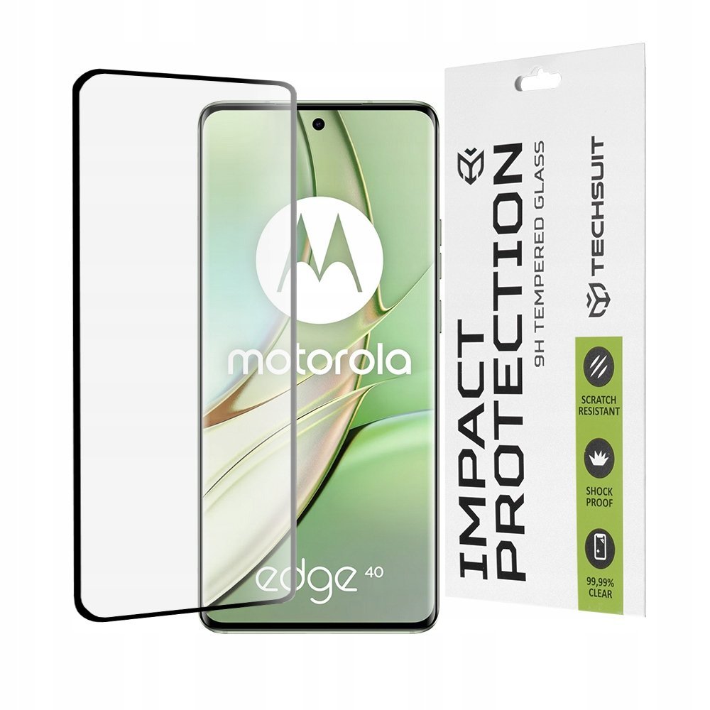 Szkło ochronne do Motorola Edge 40 / Edge (2023), 9h, 0.33 mm, Techsuit