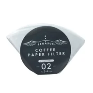 Akcesoria i części AGD - Filtry do HARIO Pegasus V60-02 100szt. - BIAŁE - miniaturka - grafika 1
