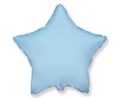 Balony i akcesoria - Amscan Balon foliowy Gwiazda Błękitna 46 cm 301500AB - miniaturka - grafika 1