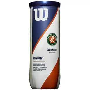 Wilson Roland Garros Clay Court (3szt.) WRT125000 - Tenis ziemny - miniaturka - grafika 1