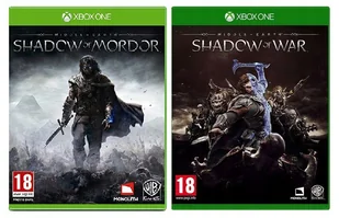 Xbox ONE Zestaw 2 Gry Shadow Of Mordor + Shadow Of War PL - Gry Xbox One - miniaturka - grafika 1