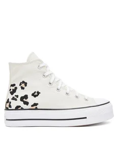 Converse Trampki Chuck Taylor All Star Lift Platform A14936C Écru - Trampki damskie - miniaturka - grafika 1