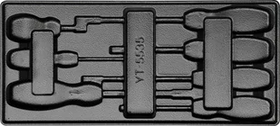 YATO wkrętaki płaskie z wkładem do szuflady 7szt. YT-5535 - Klucze i nasadki - miniaturka - grafika 3