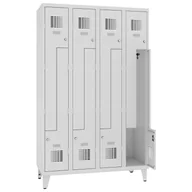 Szafki BHP - Szafka socjalna BHP na regulowanych nóżkach SUL 34 W ST - miniaturka - grafika 1