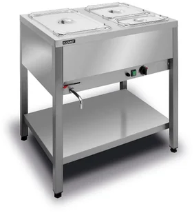 Piec do pizzy elektryczny Cuppone Home HE 400 jednokomorowy panel manualny 400x400 mm HE400/1 TM/FN czarny - Piece, kotły  i płyty grzejne gastronomiczne - miniaturka - grafika 1