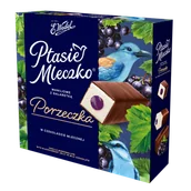 Bombonierki i czekoladki - E.Wedel Ptasie mleczko waniliowe z galaretką o smaku czarnej porzeczki w czekoladzie mlecznej 340g - miniaturka - grafika 1