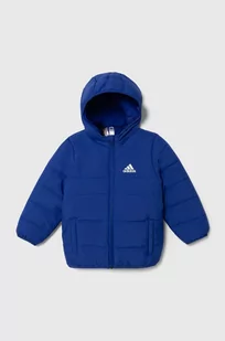 adidas kurtka dziecięca kolor niebieski - Kurtki i płaszcze dla dziewczynek - miniaturka - grafika 1