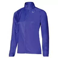 Kurtki i kamizelki sportowe męskie - Damskie Kurtki Do Biegania Mizuno Areo Jacket | Violet Blue - Rozmiar M - miniaturka - grafika 1