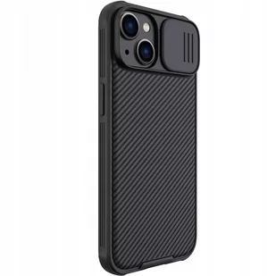 Nillkin CamShield Pro Magnetic Case etui iPhone 14 Plus pokrowiec osłona na aparat kamerę czarny (z MagSafe) - Etui i futerały do telefonów - miniaturka - grafika 1