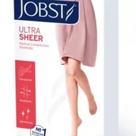 Bielizna lecznicza - JOBST ULTRASHEER Podkolanówki uciskowe krótkie CCL2 czarny, rozmiar 2 ZP - >>> DARMOWA od 149zł <<<- - miniaturka - grafika 1