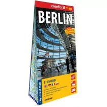 Comfort map Berlin - city street map 1:15 000 lam - Atlasy i mapy - miniaturka - grafika 1