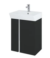 Szafki łazienkowe - Elita Skye set 50 umywalka + szafka black matt 168352 - miniaturka - grafika 1