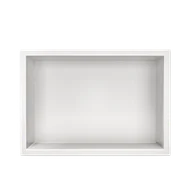 Akcesoria łazienkowe - Balneo półka wnękowa WALL-BOX ONE WHITE 300x200x100 - miniaturka - grafika 1