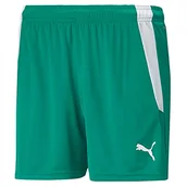 Spodenki damskie - PUMA PUMA Szorty damskie Teamliga Shorts W Pepper Green-Puma White m 704936 - miniaturka - grafika 1