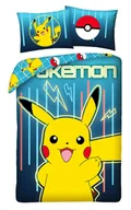 Pościel dla dzieci - Halantex Pościel Młodzieżowa 140x200 Pokemon Pikachu - miniaturka - grafika 1