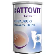 Suplementy i witaminy dla kotów - Kattovit Aufbaukur/Recovery-Drink - 24 x 135 ml, z kurczakiem - miniaturka - grafika 1