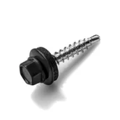 Wkręty - Wkręt samowiercący  4,8x35 RAL9005 (150 szt.) - miniaturka - grafika 1